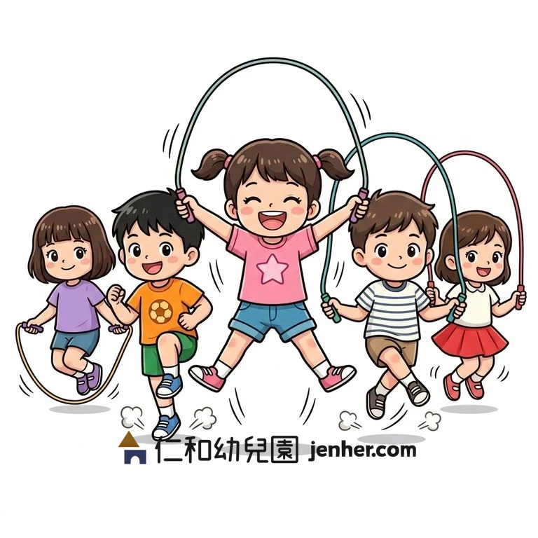 アクティビティ 5-9: 縄を使ってオリジナル跳び方発明